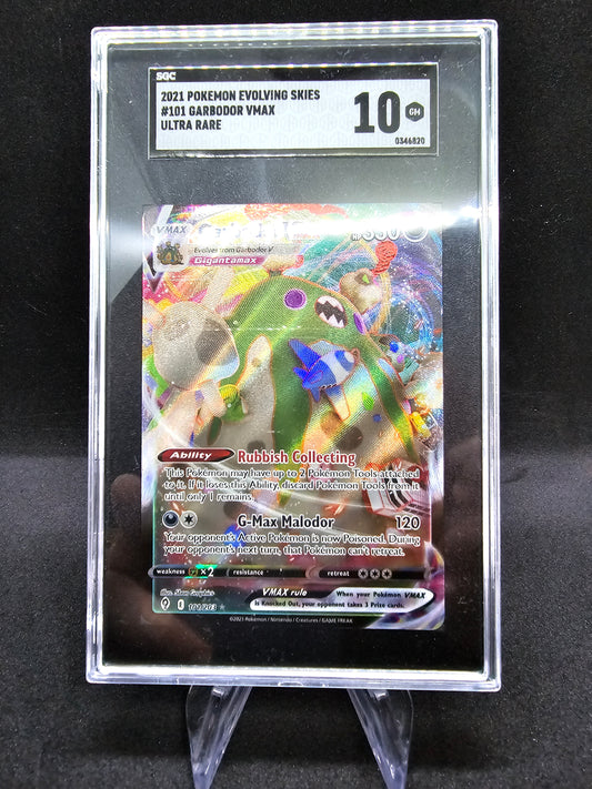 Garbodor VMAX - SWSH07: Evolving Skies SGC 10