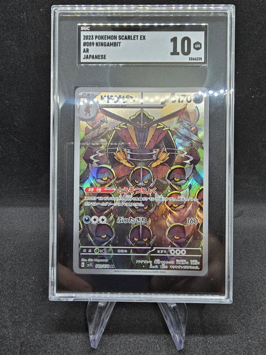 Kingambit #89 Pokemon Japanese Scarlet Ex