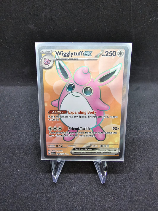 Wigglytuff ex - 187/165 - SV: Scarlet & Violet 151 (MEW)