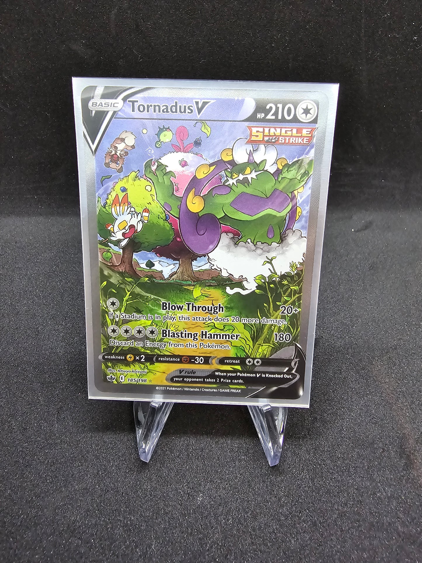 Tornadus V (Alternate Full Art) - SWSH06: Chilling Reign (SWSH06)