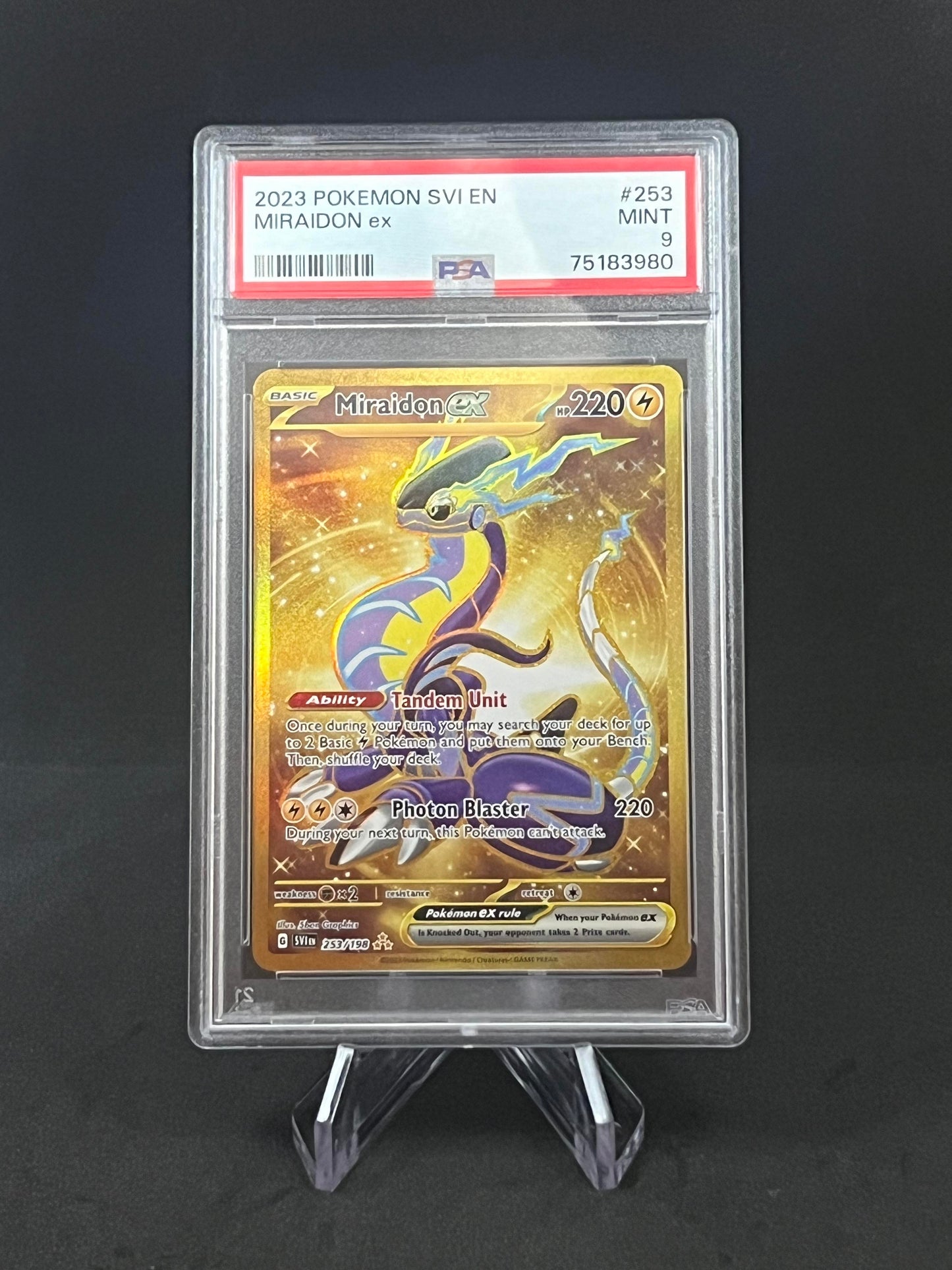 Miraidon ex - 253/198 - SV01: Scarlet & Violet Base Set (SV1)